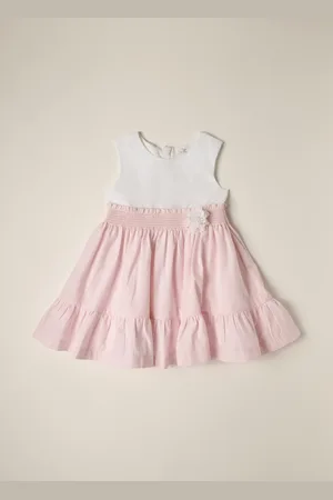 OVS Abito In Popeline Di Puro Cotone Iana Neonata