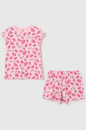 OVS Pigiama Corto Da Bambina In Puro Cotone Regular Fit Con Stampa
