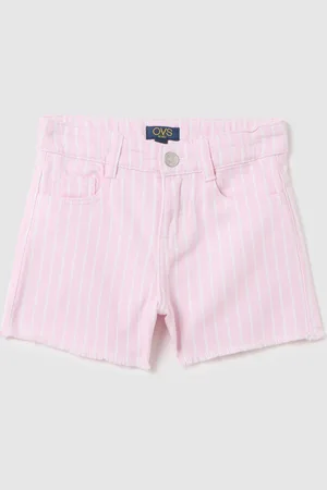 OVS Shorts Da Bambina In Puro Cotone Regular Fit Con Vita Regolabile