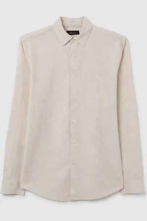 OVS Camicia Da Uomo In Lino Regular Fit