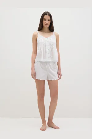 OVS OVS , Set Pigiama Da Donna In Puro Cotone Regular Fit