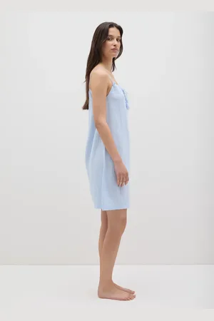 OVS OVS , Camicia Da Donna In Puro Cotone Azzurra
