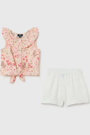 OVS Completo Da Bambina In Misto Cotone Con Pantaloncini