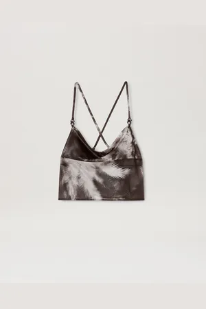 Palm Angels Blueprint Palms Top Donna