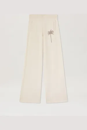 Palm Angels Palm Inlay Track Knit Pants Donna