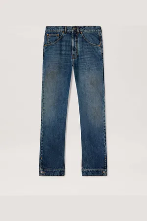 Palm Angels Denim Work Pants Uomo - Chiaro
