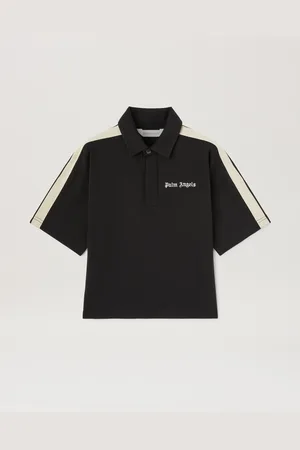 Palm Angels Oversize Track Polo Shirt Kids