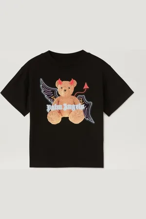 Palm Angels Angel-devil Bear T-shirt Kids
