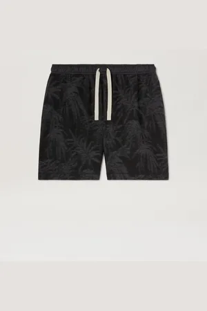 Palm Angels Palms Curved Logo Shorts Uomo