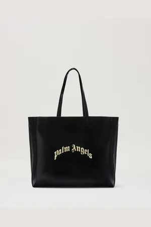 Palm Angels Curved Logo Shopping Bag Uomo