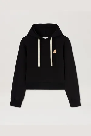 Palm Angels Bear In Mind Patch Hoodie Donna
