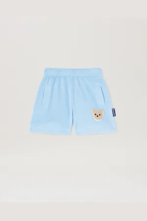 Palm Angels Terry Bear Shorts Kids