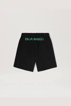Palm Angels Block Logo Sweatshorts Kids