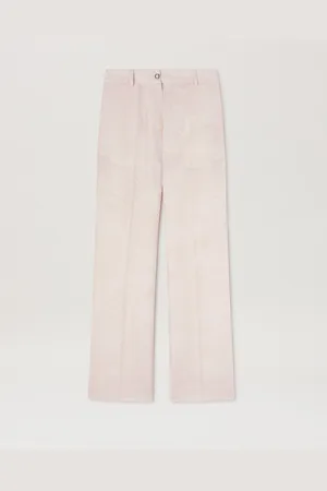 Palm Angels Jacquared Palms Pants Donna