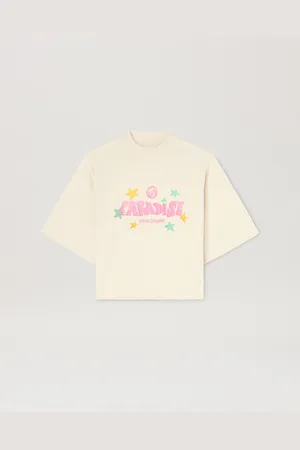 Palm Angels Paradise Cropped T-shirt Donna