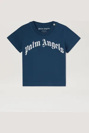 Palm Angels Curved Logo T-shirt Kids