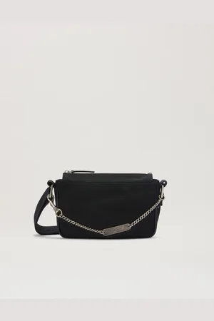 Palm Angels Metallic Logo Plate Croosbody Bag Uomo