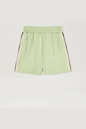 Palm Angels Embroidered Logo Track Shorts Uomo