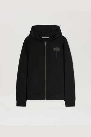Palm Angels Palms Zipped Hoodie Uomo