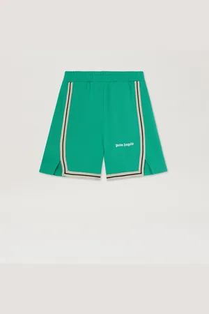 Palm Angels Iconic Tape Track Shorts Kids