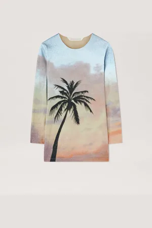 Palm Angels Sunrise Palm Dress Donna
