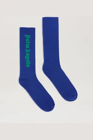Palm Angels Logo Flames Socks Uomo