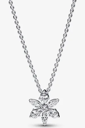 PANDORA Collana Pendente Herbarium Fiore Luminoso