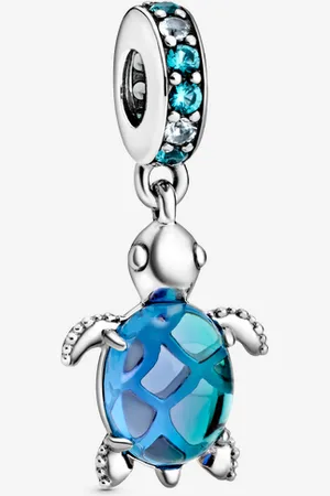 PANDORA Charm pendente Tartaruga di mare in vetro di Murano