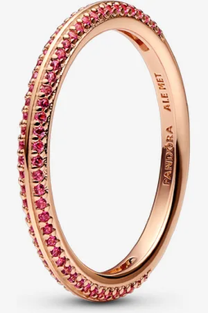 PANDORA Anello Pietre Luminose Rosse ME