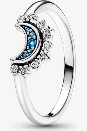 PANDORA Anello Luna Pietre