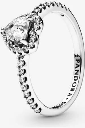PANDORA Anello Cuore in Rilievo
