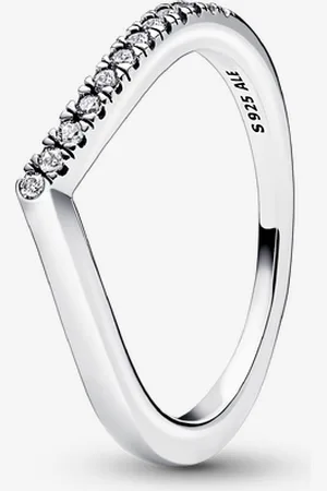 PANDORA Anello Desiderio Scintillante Asimmetrico