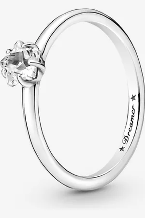 PANDORA Anello Solitario Stella Celeste