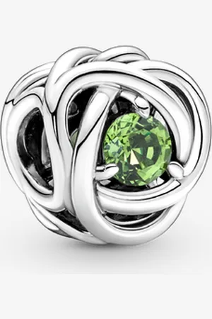 PANDORA Charm Cerchio Eterno Verde Agosto