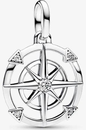 PANDORA Charm Medallion Bussola ME