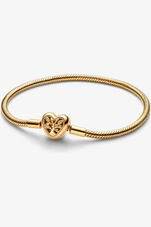 Bracciale con Chiusura a Cuore Albero della Famiglia