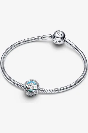 PANDORA Charm Paesaggio di Montagna da incidere