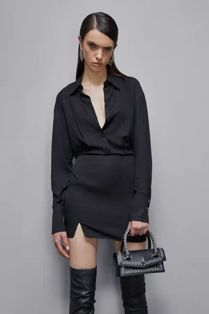 Patrizia Pepe Abito mini in jacquard di viscosa