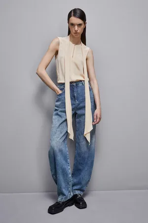 Patrizia Pepe Top in crepe Essential
