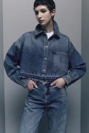 Patrizia Pepe Camicia maniche lunghe in jeans blu