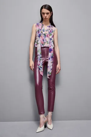Patrizia Pepe Pantaloni leggings similpelle