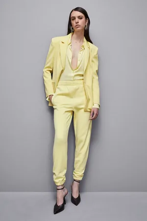 Patrizia Pepe Pantaloni jogger in felpa di cotone