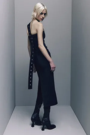 Patrizia Pepe Tubino midi in crepe