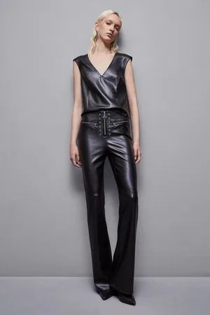 Patrizia Pepe Top a "V" con zip