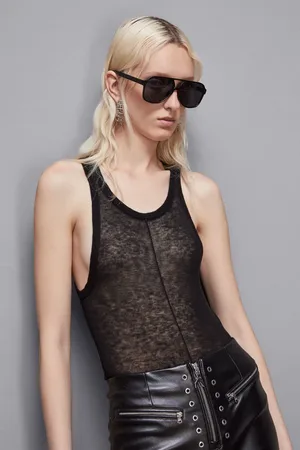 Patrizia Pepe Top senza maniche in lana Essential