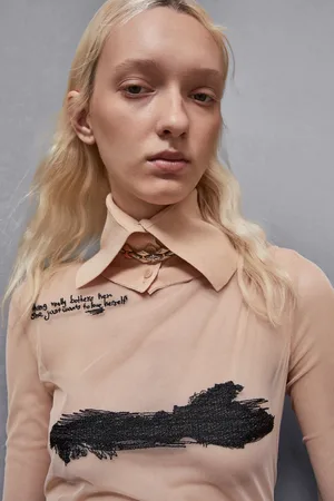Patrizia Pepe Abito con ricamo in tulle
