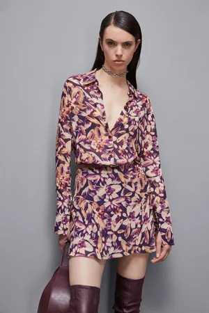 Patrizia Pepe Camicia in georgette fantasia