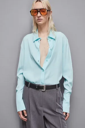 Patrizia Pepe Camicia in twill di viscosa Essential