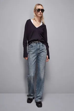 Patrizia Pepe Maglia in lana con scollo a "V"