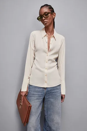 Patrizia Pepe Camicia con fusciacca in twill Essential